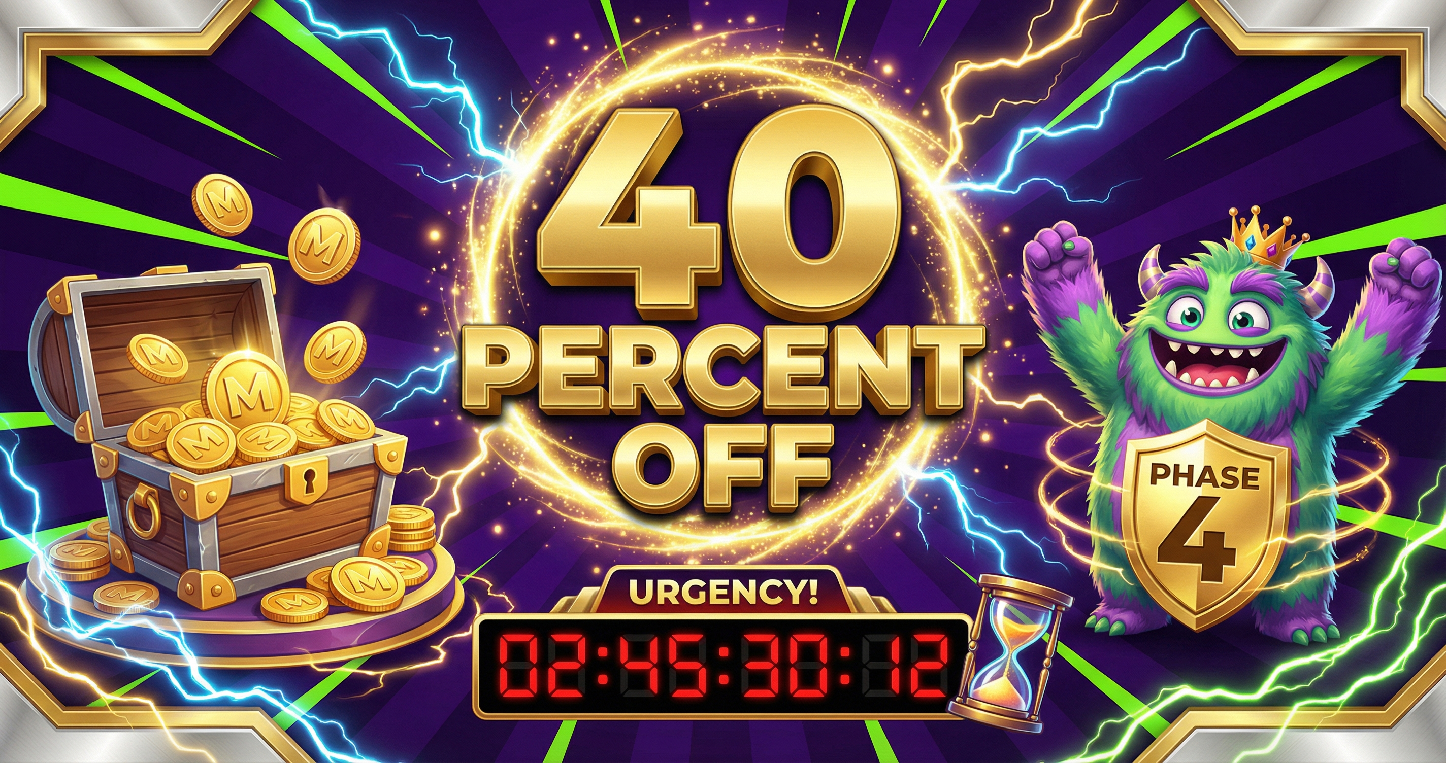 Limited Phase 4 Offer: 40% Extra Thanks You Offer - Exclusive Bonus for Current $MASH Purchases